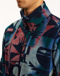 4 Boundary - Furnace-Fleece mit Halbreißverschluss für Männer Blau Z1FL52BIF1 Billabong