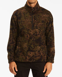 0 Boundary - Polar Furnace con Cremallera hasta Media Altura para Hombre Gris Z1FL52BIF1 Billabong