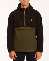 1 Boundary - Sweat à capuche demi-zip pour Homme  Z1FL53BIF1 Billabong