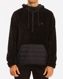 1 Badger - Half Zip Hoodie for Men  Z1FL54BIF1 Billabong