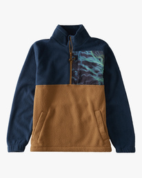 14 Boundary - Polaire Furnace demi-zip pour Homme Bleu Z1FL60BIF1 Billabong