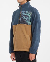 7 Boundary - Polaire Furnace demi-zip pour Homme Bleu Z1FL60BIF1 Billabong