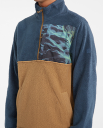 9 Boundary - Polaire Furnace demi-zip pour Homme Bleu Z1FL60BIF1 Billabong