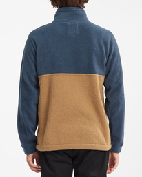 4 Boundary - Polaire Furnace demi-zip pour Homme Bleu Z1FL60BIF1 Billabong