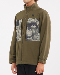 5 Canyon - Sweatshirt mit Reißverschluss für Männer Weiss Z1FL62BIF1 Billabong