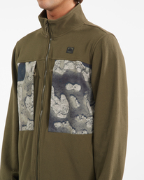 7 Canyon - Sweatshirt mit Reißverschluss für Männer Weiss Z1FL62BIF1 Billabong