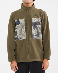 0 Canyon - Sweatshirt mit Reißverschluss für Männer Weiss Z1FL62BIF1 Billabong