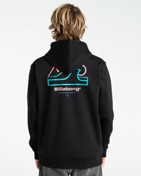 2 Peak Wave  - Sweat à capuche pour Homme Noir Z1HO14BIF1 Billabong
