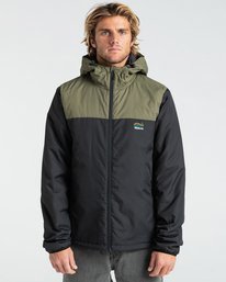 1 Bus Stop - Puffer Jacket for Men Preto Z1JK38BIF1 Billabong