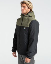 3 Bus Stop - Puffer Jacket for Men Preto Z1JK38BIF1 Billabong