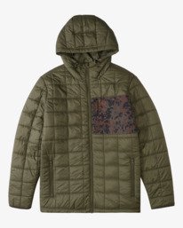 1 Journey Puffer - Doudoune pour Homme Marron Z1JK45BIF1 Billabong