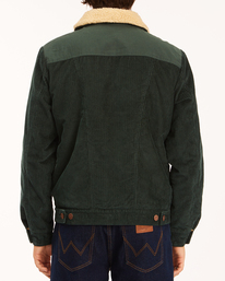 4 Wrangler Range - Corduroy Jacket for Men Green Z1JK48BIF1 Billabong