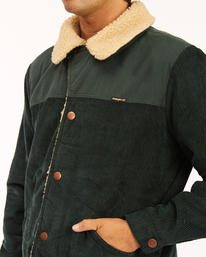 8 Wrangler Range - Corduroy Jacket for Men Green Z1JK48BIF1 Billabong