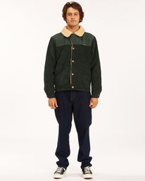 3 Wrangler Range - Corduroy Jacket for Men Green Z1JK48BIF1 Billabong