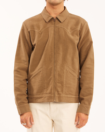 0 Wrangler Maverick Moleskin - Veste pour Homme Marron Z1JK50BIF1 Billabong