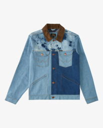 6 Wrangler Team Ranch Mixup - Denim Jacket for Men Blue Z1JK52BIF1 Billabong