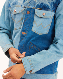 5 Wrangler Team Ranch Mixup - Denim Jacket for Men Blue Z1JK52BIF1 Billabong