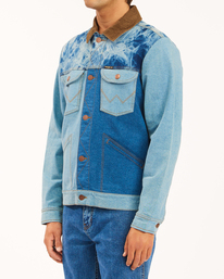 4 Wrangler Team Ranch Mixup - Denim Jacket for Men Blue Z1JK52BIF1 Billabong