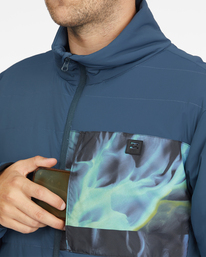 9 Adventure Division Collection Burkard Journey - Donsjack voor Heren Blue Z1JK54BIF1 Billabong