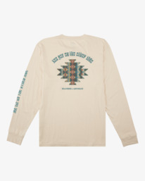 6 Wrangler Westward - Longsleeve f&uuml;r M&auml;nner Weiss Z1LS05BIF1 Billabong