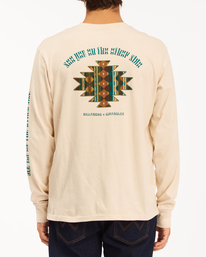 2 Wrangler Westward - Longsleeve f&uuml;r M&auml;nner Weiss Z1LS05BIF1 Billabong