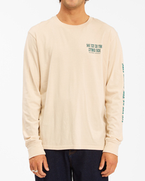 0 Wrangler Westward - Longsleeve f&uuml;r M&auml;nner Weiss Z1LS05BIF1 Billabong