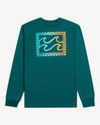1 Crayon Wave - Long Sleeve T-Shirt for Men  Z1LS13BIF1 Billabong