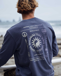 0 Trippin - T-shirt met Lange Mouw voor Heren  Z1LS21BIF1 Billabong