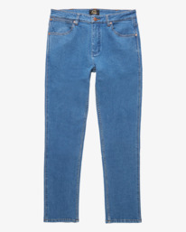 7 Wrangler 73 Hemp - Pantalones Vaqueros Rectos para Hombre Azul Z1PN11BIF1 Billabong