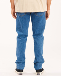 2 Wrangler 73 Hemp - Pantalones Vaqueros Rectos para Hombre Azul Z1PN11BIF1 Billabong
