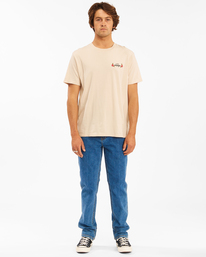 1 Wrangler 73 Hemp - Pantalones Vaqueros Rectos para Hombre Azul Z1PN11BIF1 Billabong