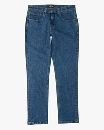 8 73 - Pantalones Vaqueros Rectos para Hombre Azul Z1PN12BIF1 Billabong