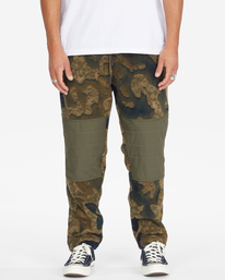 0 Boundary Burkard - Bas de survêtement pour Homme Vert Z1PT30BIF1 Billabong