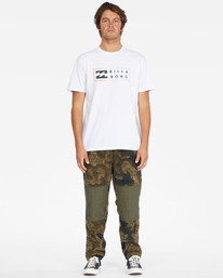 0 Boundary Burkard - Bas de surv&ecirc;tement pour Homme Vert Z1PT30BIF1 Billabong