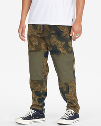 1 Boundary Burkard - Bas de survêtement pour Homme Vert Z1PT30BIF1 Billabong