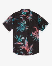 1 Sundays Floral - Short Sleeve Shirt for Men Blue Z1SH22BIF1 Billabong