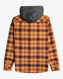 6 Furnace Bonded - Waterafstotend Flanellen Overhemd met Capuchon voor Heren Brown Z1SH28BIF1 Billabong