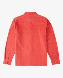 8 Wrangler Bowie - Camiseta de pana para Hombre Rojo Z1SH34BIF1 Billabong