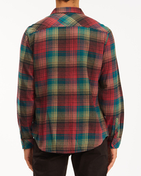 1 Coastline  - Camiseta de franela para Hombre Rojo Z1SH36BIF1 Billabong