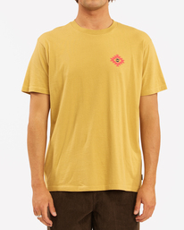 0 Wrangler Eclipse - T-Shirt for Men Beige Z1SS13BIF1 Billabong