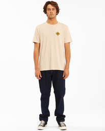 2 Wrangler Sandwave - T-Shirt for Men White Z1SS16BIF1 Billabong