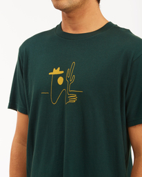 5 Wrangler Sleepwalker - T-Shirt for Men Green Z1SS17BIF1 Billabong