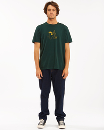 2 Wrangler Sleepwalker - T-Shirt for Men Green Z1SS17BIF1 Billabong