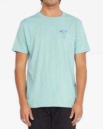 1 Glacier Runoff Arch - T-shirt pour Homme Bleu Z1SS49BIF1 Billabong