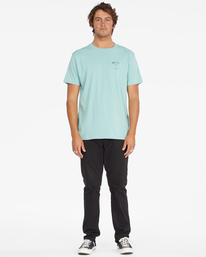 3 Glacier Runoff Arch - T-shirt pour Homme Bleu Z1SS49BIF1 Billabong