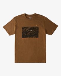 0 Glacier Runoff Aerial - T-shirt pour Homme Marron Z1SS51BIF1 Billabong