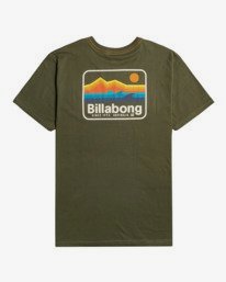 1 Dream Coast - T-shirt voor Heren Brown Z1SS81BIF1 Billabong