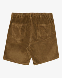 6 Wrangler Bowie Layback - Short de Pana para Hombre Marron Z1WK50BIF1 Billabong