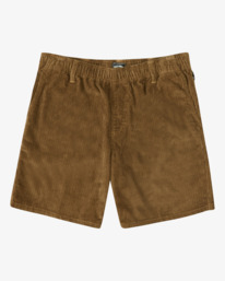 5 Wrangler Bowie Layback - Short de Pana para Hombre Marron Z1WK50BIF1 Billabong