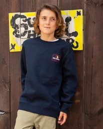 0 Walled - Sweatshirt for Boys Blue Z2CR04BIF1 Billabong